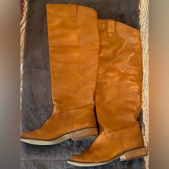 Bp at Nordstroms size 8.5 cognac colored riding boots - Picture 1 of 3